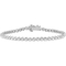 10K White Gold 2 CTW Round Diamond Tennis Bracelet - Image 1 of 2