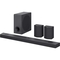 LG S95QR 9.1.5 Channel High Res Audio Soundbar and Rear Surround Speakers - Image 2 of 10