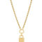 Samuel Aaron 14K Yellow Gold Lock with Key 16 in. Necklace - Image 1 of 4