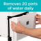 Black + Decker 20 Pint Portable Dehumidifier - Image 4 of 8