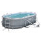 Bestway Power Steel Oval Frame Swimming Pool Set - Image 1 of 2