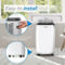 Commercial Cool Portable Air Conditioner with Remote Control, 14000 BTU with Heat - Image 3 of 7