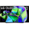 LG 83 in. OLED C3 Evo 4K HDR Smart TV with AI ThinQ and G-Sync OLED83C3PUA - Image 1 of 9