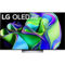 LG 77 in. OLED C3 Evo 4K HDR Smart TV with AI ThinQ and G-Sync OLED77C3PUA - Image 1 of 10