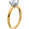 True Origin 14K Gold 3/4 ct. Certified Oval Lab Grown Diamond Solitaire Ring - Image 2 of 4