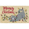 Design Imports Meowy Christmas Doormat - Image 1 of 6