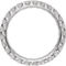 True Origin 14K White Gold 1.5 CTW Lan Grown Diamond Round Eternity Band, Certified - Image 3 of 5