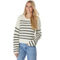 Derek Heart Juniors Stripe Shaker Scoopneck Pullover - Image 1 of 3