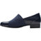 Clarks Women's Juliet Gem Leather Slip-On Casual Shoes - Image 3 of 7