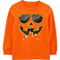 Carter's Toddler Boys Halloween Jack O Lantern Jersey Tee - Image 1 of 2