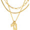 Kendra Scott Kinsley Multistrand Necklace in Gold Ivory Mother Of Pearl - Image 2 of 3