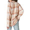 Lucky Brand Oversized Distressed Plaid Tunic - Image 2 of 2