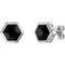 Bulova Icon Sterling Silver Stud Silvertone Earrings - Image 2 of 2