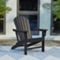 Signature Design by Ashley Sundown Treasure 4 Adirondack Chairs and Fire Pit Set - Image 4 of 5