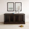 Crosley Furniture Winslow Medium Credenza Pet Crate, Dark Brown - Image 5 of 7