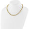 14K Yellow Gold 5mm Semi Solid Rolo Chain - Image 4 of 4