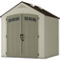 Suncast Vista Storage Shed, Light and Dark Cobblestone - Image 1 of 4