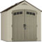 Suncast Vista Storage Shed, Light and Dark Cobblestone - Image 2 of 4