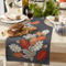 Design Imports Autumn Leaves Embroidered Table Runner - Image 5 of 9