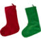 Design Imports Santa and Snowman Stocking 2 pc. Set - Image 2 of 5