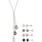 Sofia B. Sterling Silver Multicolor Cultured Freshwater Pearl 5 pc. Jewelry Set - Image 4 of 4