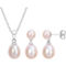 Sofia B. Sterling Silver Pink Cultured Freshwater Pearl 2 pc. Jewelry Set - Image 1 of 4