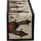 Design Imports 14 x 72 in. Haunted House Jute Table Runner - Image 1 of 5