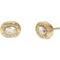 COACH Crystal Signature Stud Earrings - Image 1 of 2