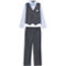 Andrew Fezza Little Boys Slate Woven 4 pc. Set - Image 1 of 2