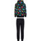 Converse Little Boys Dino Pullover Hoodie and Joggers 2 pc. Set - Image 2 of 3