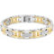 Stainless Steel 1/2 CTW Diamond Link Bracelet - Image 1 of 4