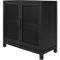 Mr. Kate Tess Accent Cabinet, Black Oak - Image 1 of 6