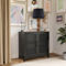 Mr. Kate Tess Accent Cabinet, Black Oak - Image 5 of 6