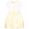 Purple Rose Girls Yellow Shrug and Dress 2 pc. Set - Image 1 of 2