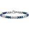 Stainless Steel with Blue Ion Plated Bracelet - Image 1 of 2