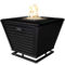 Sunbeam Pyramid Black Fire Pit - Image 1 of 6