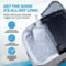 New Air LLC 26 lb. Nugget Countertop Ice Maker - Image 6 of 10