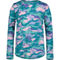 Under Armour Girls Dissolve Camo UPF 50+ Swim Top - Image 1 of 4