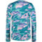 Under Armour Girls Dissolve Camo UPF 50+ Swim Top - Image 2 of 4