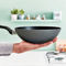 T-fal EZ Care Nonstick Gray 8.5 in. Mini Wok - Image 2 of 2