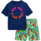 Old Navy Toddler Boys Rashguard and Swim Trunks 2 pc. Set - Image 2 of 2