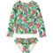 Old Navy Toddler Girls Rashguard 2 pc. Swimsuit - Image 1 of 2