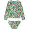 Old Navy Toddler Girls Rashguard 2 pc. Swimsuit - Image 2 of 2