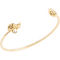 Coach Gold Daisy Cuff Bracelet 6 in. - Image 2 of 3