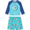 Surf Zone Toddler Boys Shark Rashguard and Swim Trunks 2 pc. Set - Image 1 of 2