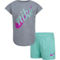 Nike Little Girls Script Futura Tee and Shorts 2 pc. Set - Image 1 of 5