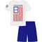 Under Armour Toddler Boys Freedom Chest Flag Tee and Shorts 2 pc. Set - Image 2 of 2