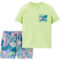 Carter's Toddler Boys Tropical Floral Rashguard 2 pc. Swim Set - Image 1 of 2