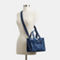 Coach Tie Dye Cargo Midnight Navy Tote 26 - Image 5 of 6