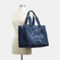 Coach Midnight Navy Tie Dye Cargo Tote 42 - Image 5 of 5